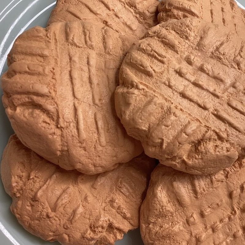 Peanut Butter Cookies Average Size